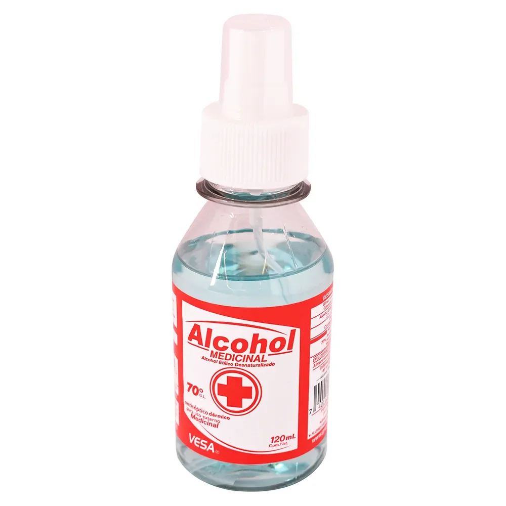 Alcohol etilico spray Vesa 70% * 120 ml