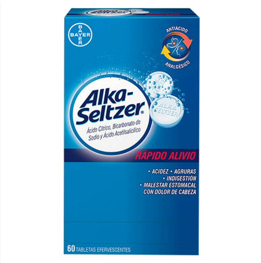 Alka Seltzer * caja 60 tab