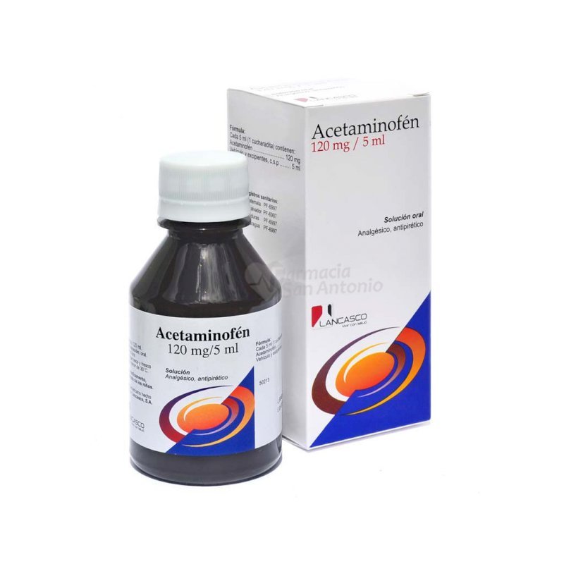 Acetaminofen Lancasco jarabe * 120 ml