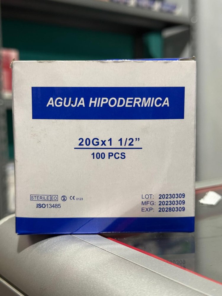 Aguja Therfam DMD 20G * 1 1/2 * Unidad