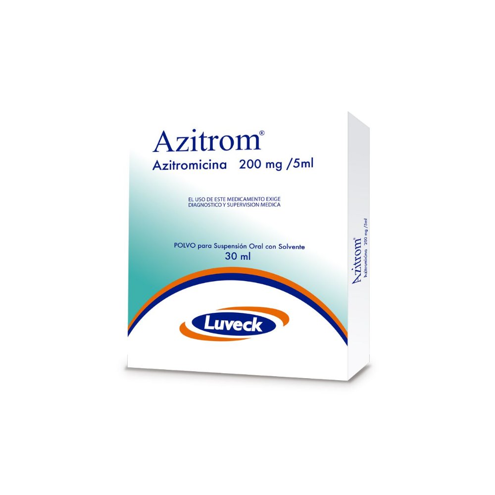 Azitrom Luveck (Azitromicina) susp. 200 mg / 5 ml * 30 ml
