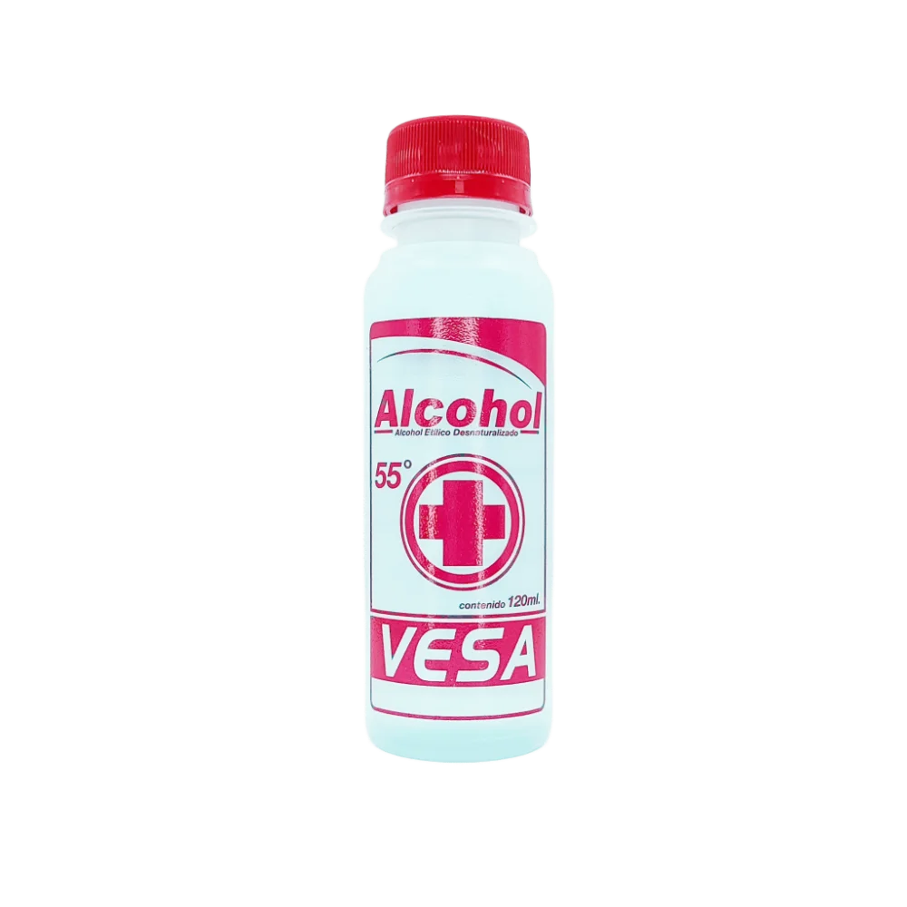 Alcohol Vesa rojo 55% * 120 ml