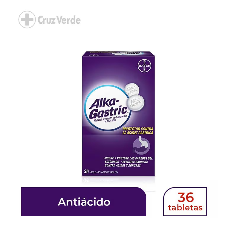 Alka gastric masticable * tab