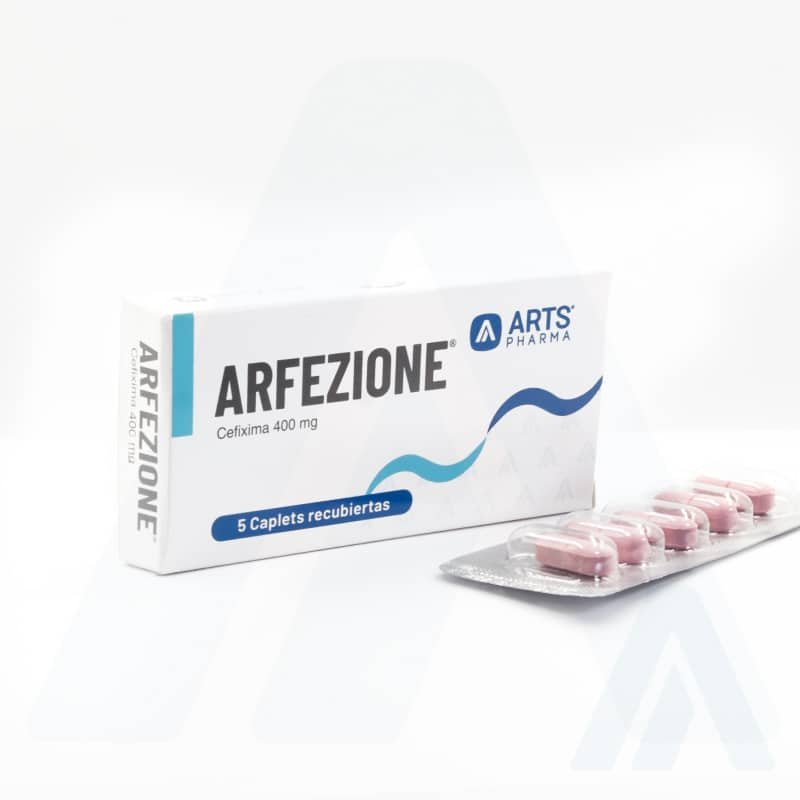 Arfezione (Cefixima) 400 mg * 5 caps. rec.