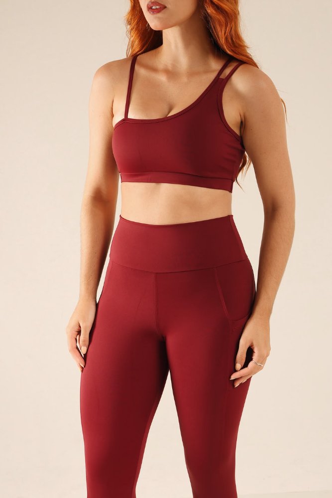 Conjunto legging com bolso + top Milena
