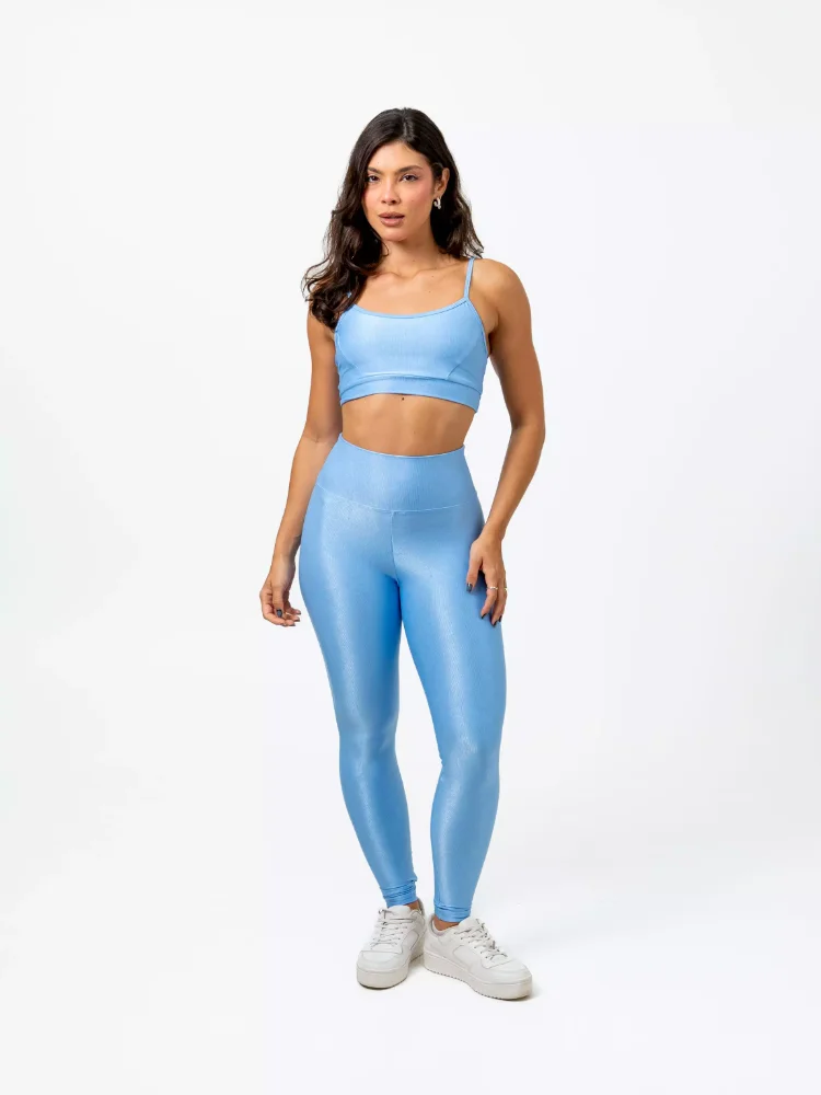 Conjunto legging + top alcinha