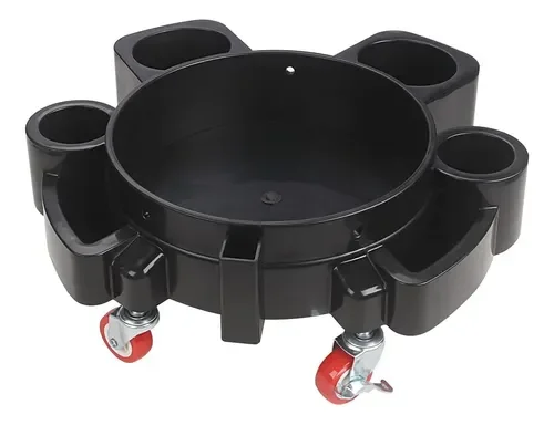 BASE GRANDE CON RUEDAS PARA CUBETA