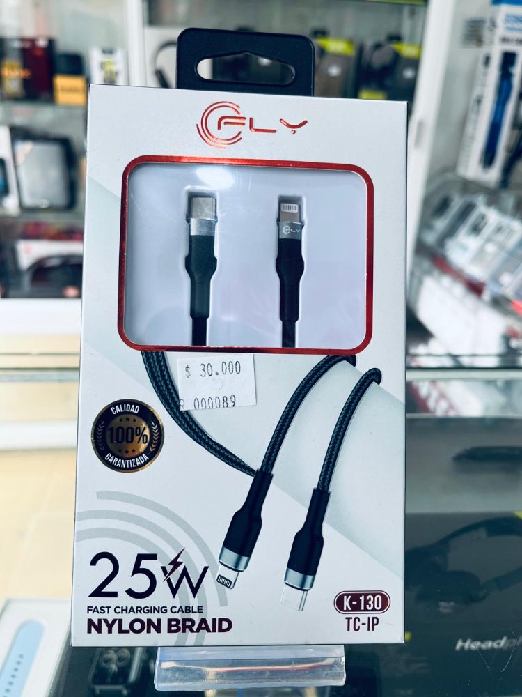 CABLE FLY K-130 T-C IPHONE 25W