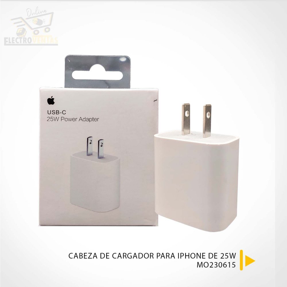 CARGADOR  1.1 IPHONE 25W