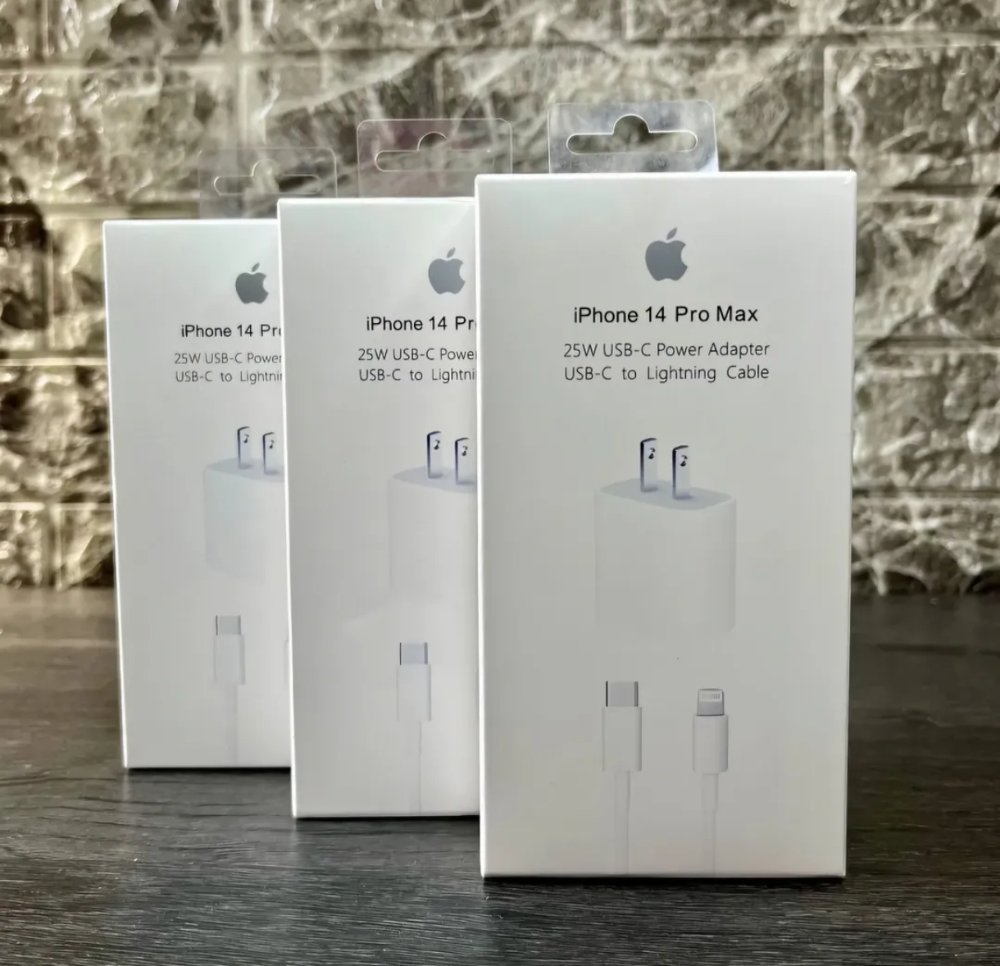 CARGADOR IPHONE COMPLETO LIGHTNING 1.1 USB-C 25W