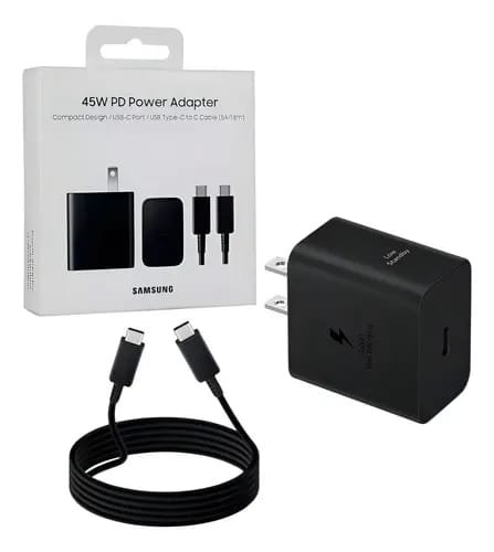 CARGADOR SAMSUNG 1.1 45W COMPLETO