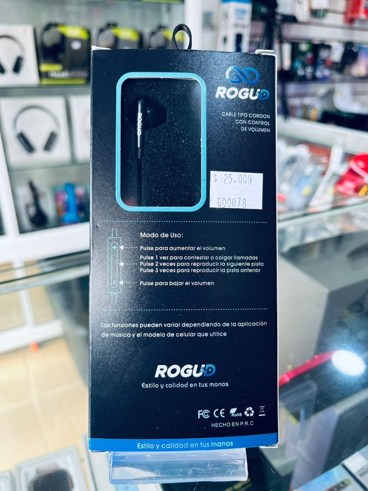 AUDIFONOS ROGUD PUNTA