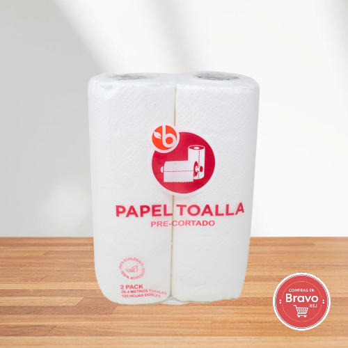 Bravo papel Toalla 2 pack