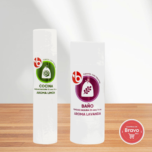 Bravo Funda de Basura con aroma