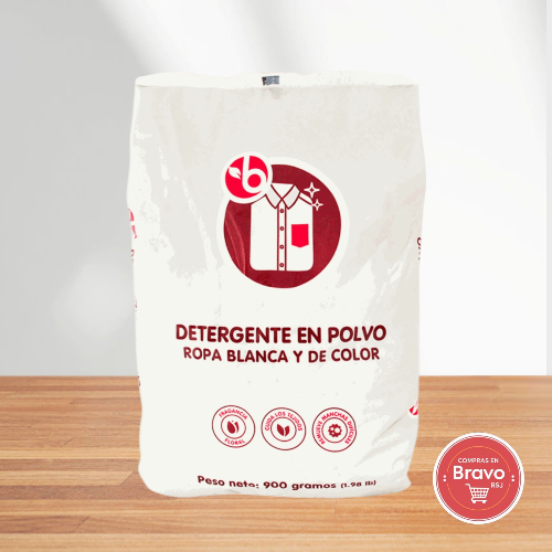 Bravo detergente polvo 900 Gr