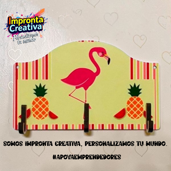 PORTA LLAVE 18.5 x 11.5cm - MDF NACIONAL 3mm