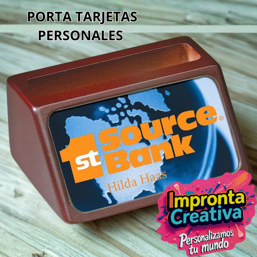 Porta tarjetas personales