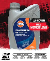 Aceite Gulf Power Trac 4T 10W-30 1L sintetico