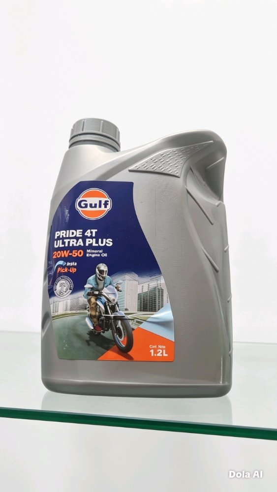 Aceite Gulf Pride 4t Ultra plus 1.2 Litros Mineral