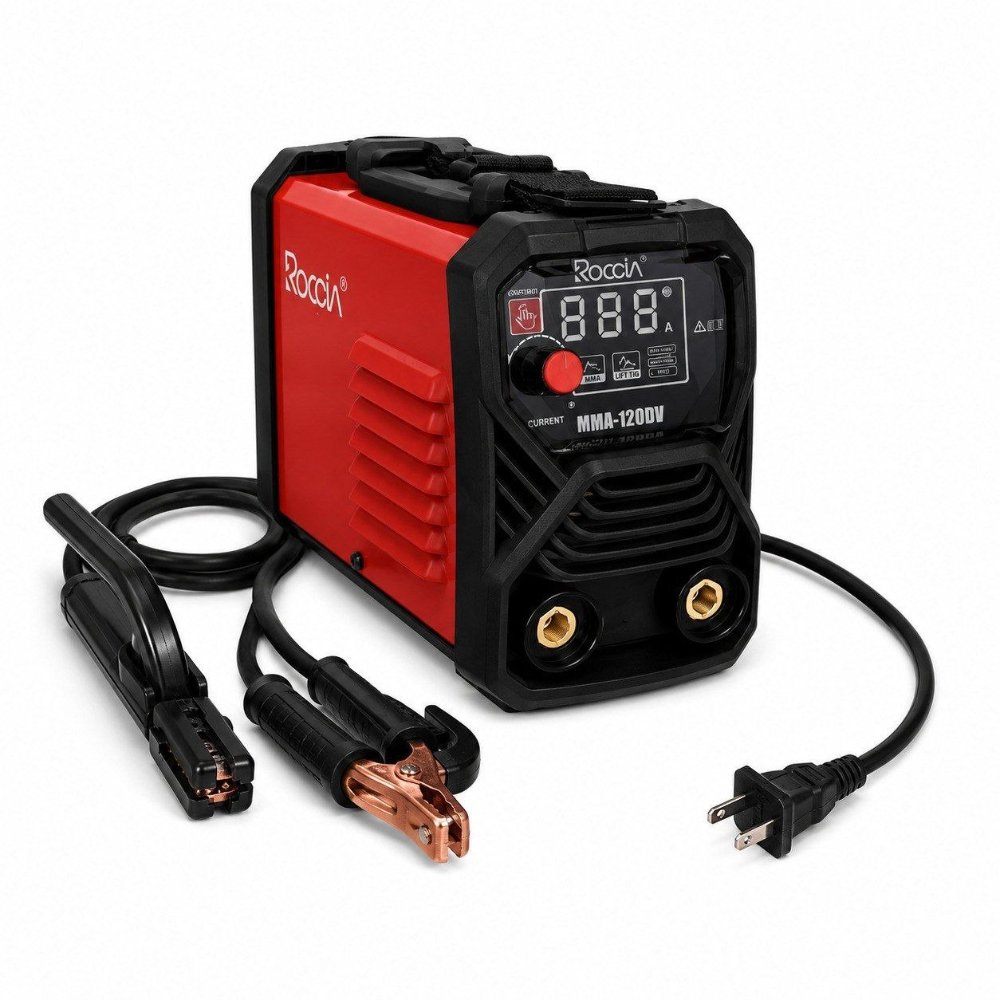 MAQUINA DE SOLDAR MMA-120DV 120AH INVERTER MARCA ROCCIA
