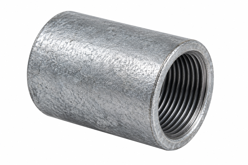 COPLE GALVANIZADO ROSCADO 3/4" PARA TUBERÍA ELÉCTRICA