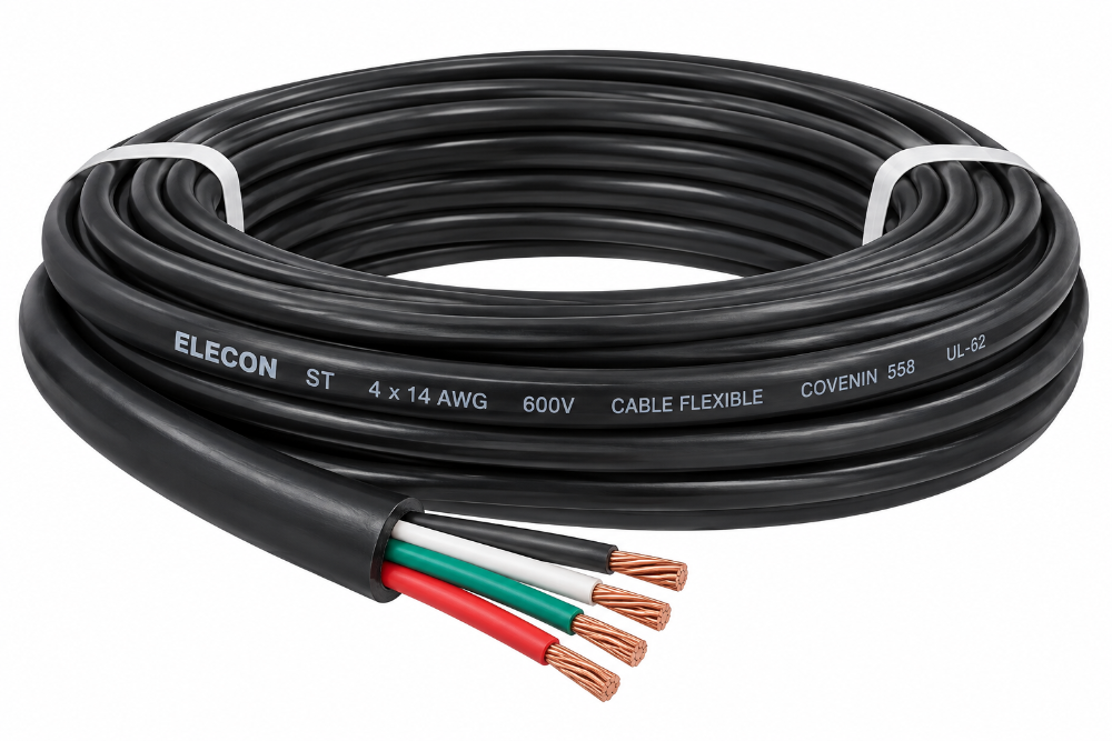 CABLE ST 4 × 14 AWG ELECON 600V – PRECIO POR METRO