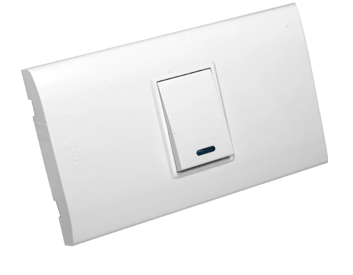 INTERRUPTOR SENCILLO BLANCO