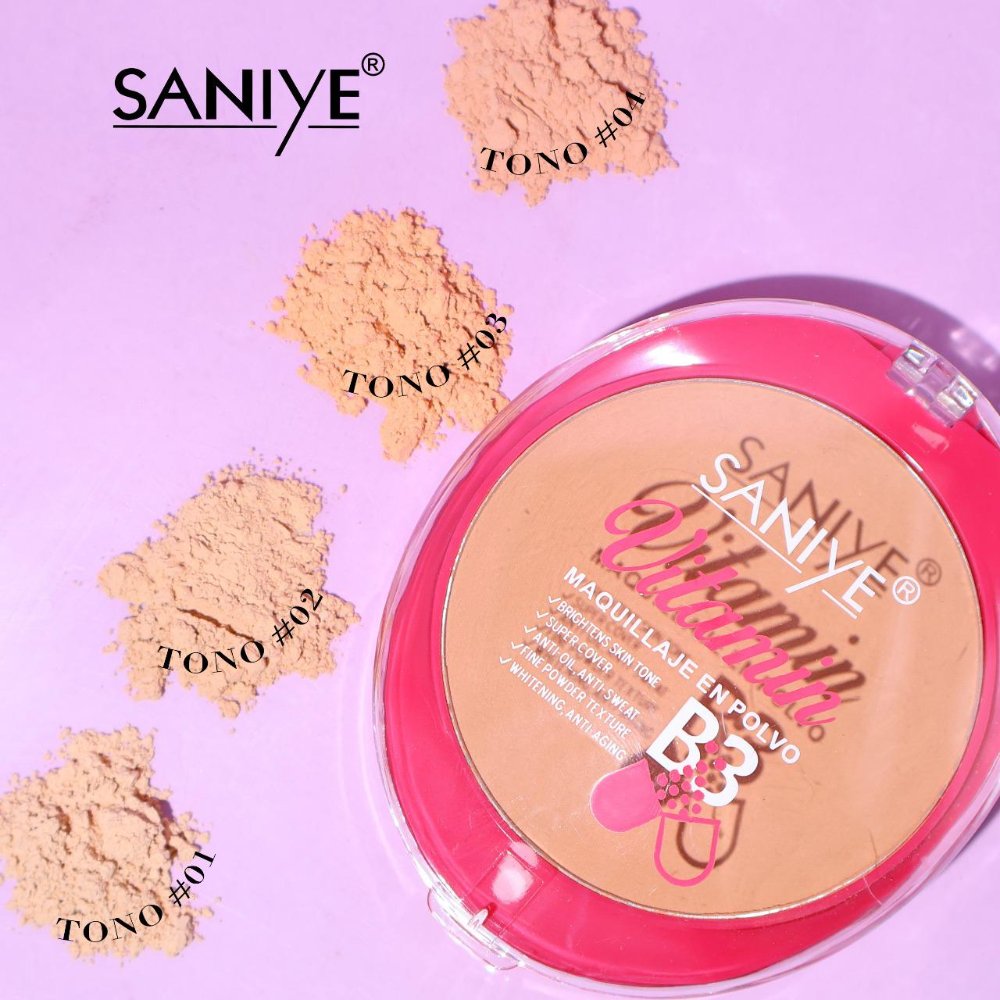 Polvo Compacto Vitamin B3 Saniye R1032b