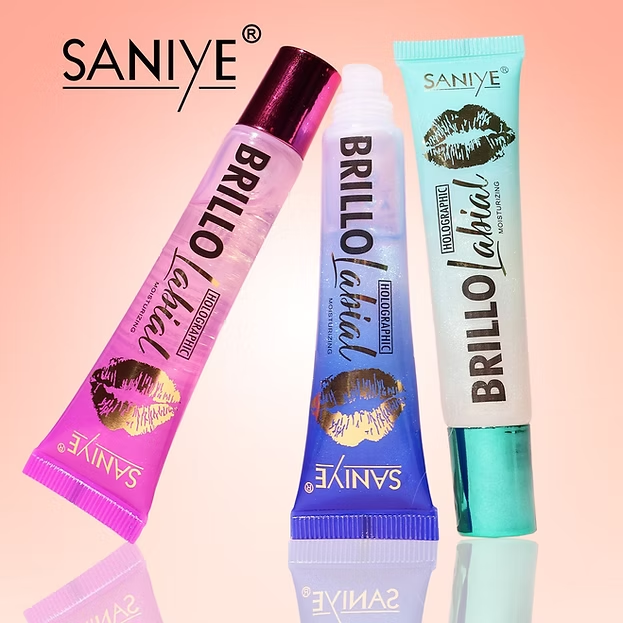 Lipgloss holográfico L1262 Saniye
