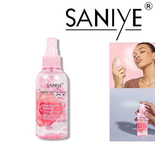 Fijador De Maquillaje Con Agua De Rosas R3009