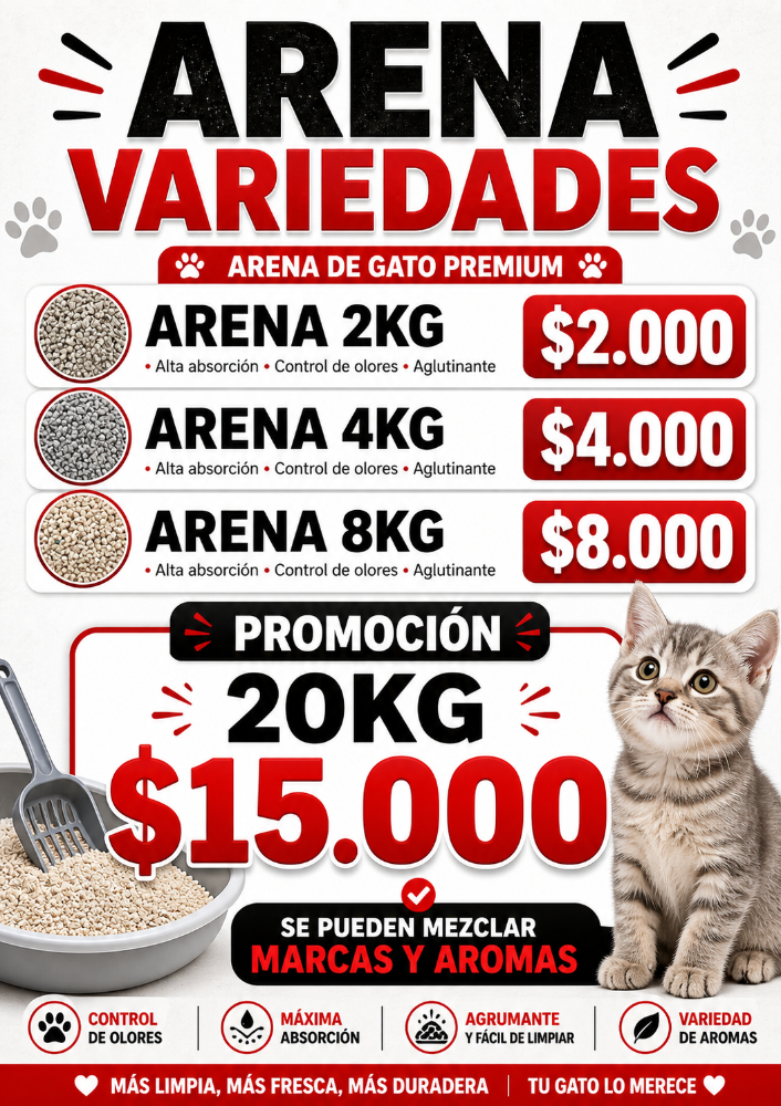PROMO DE ARENA MIXTA