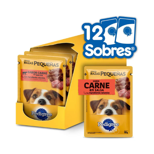 CAJA SOBRE PEDIGRE ADULTO RAZAPEQUEÑA 12UND