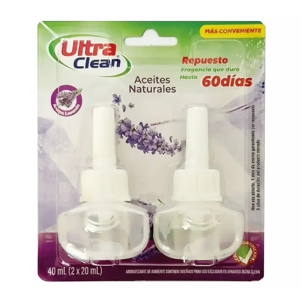 AMBIENTADOR REPUESTO  ULTRA CLEAN LAVANDA