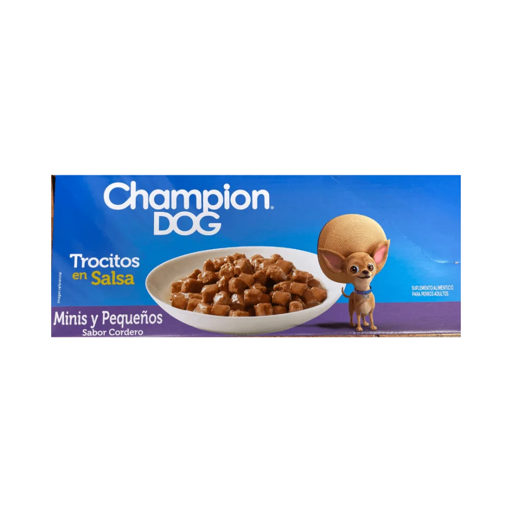 SOBRE CAJA CHAMPION DOG MINI PEQUEÑO