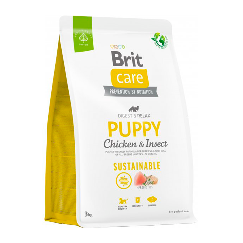 BRIT CARE PUPPY 3KG CHIKEN & INSECT