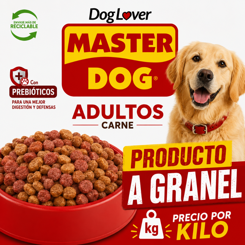 MASTER DOG ADULTO CARNE GRANEL
