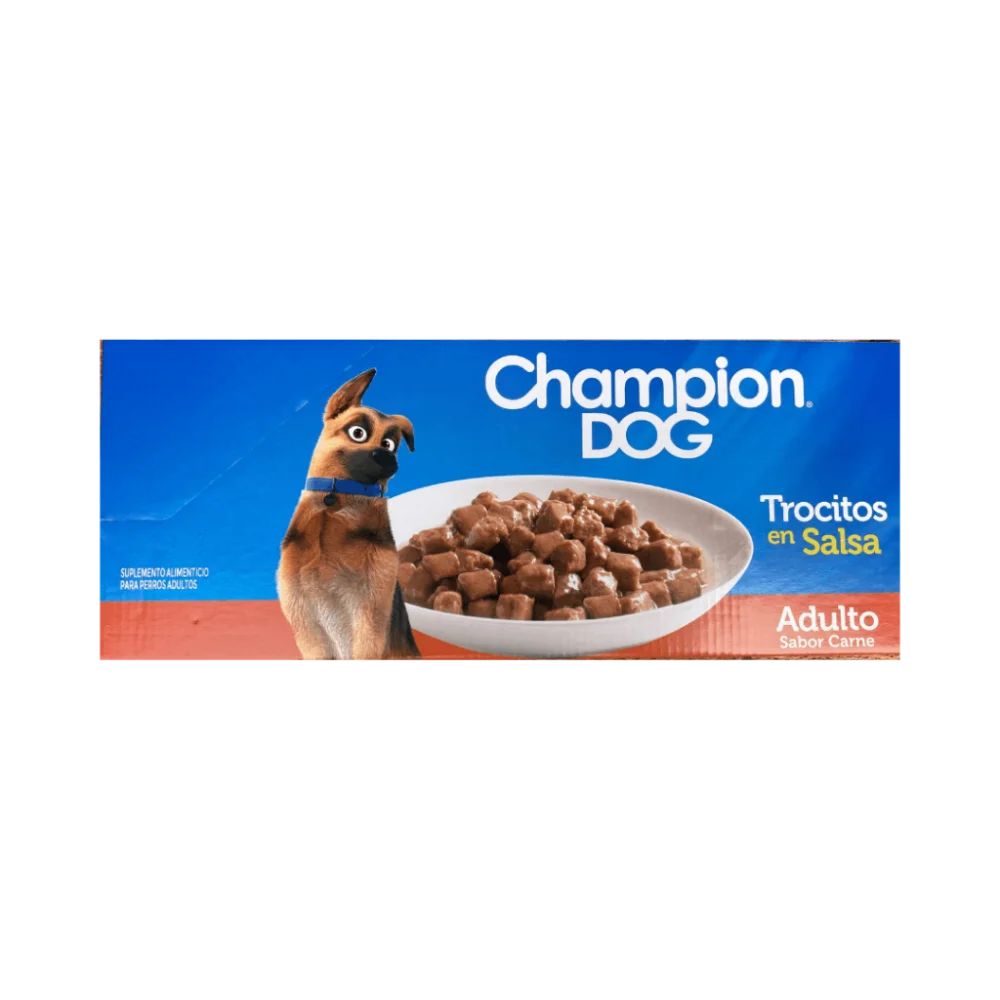 SOBRE CAJA CHAMPION DOG CARNE 24UND