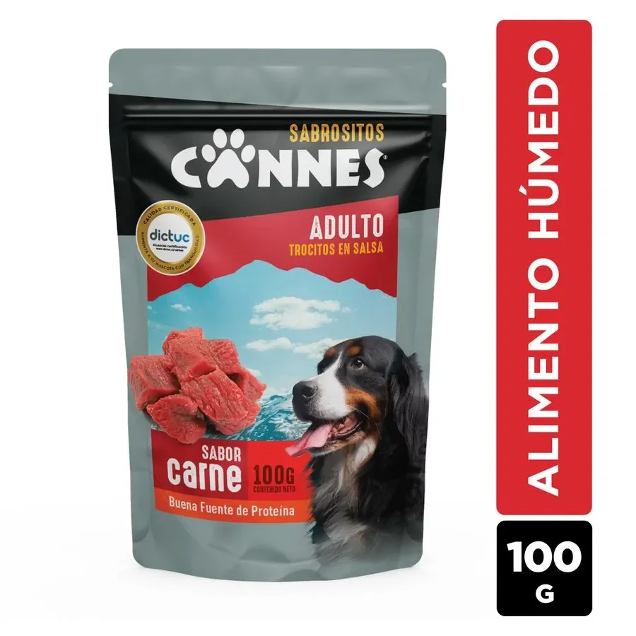 cannes sobre 100grs carne