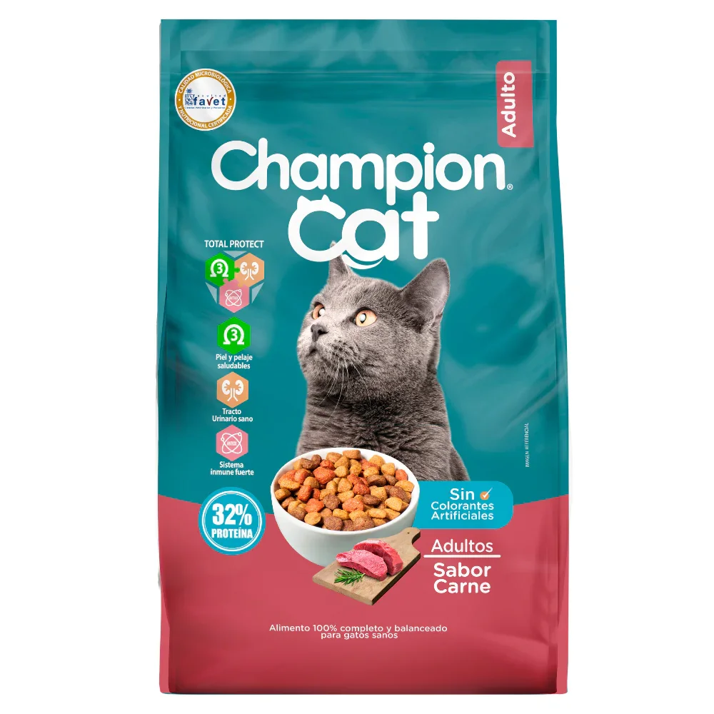 CHAMPION CAT 20KG CARNE