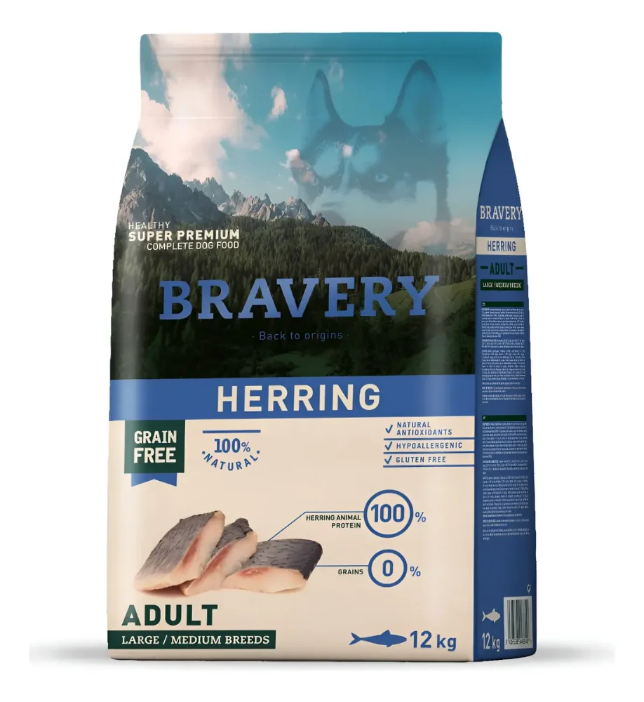BRAVERY DOG 12KG iberian normal ADULTO