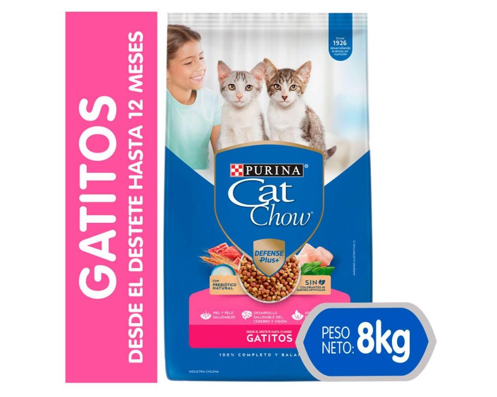 CAT CHOW GATITO 8kg
