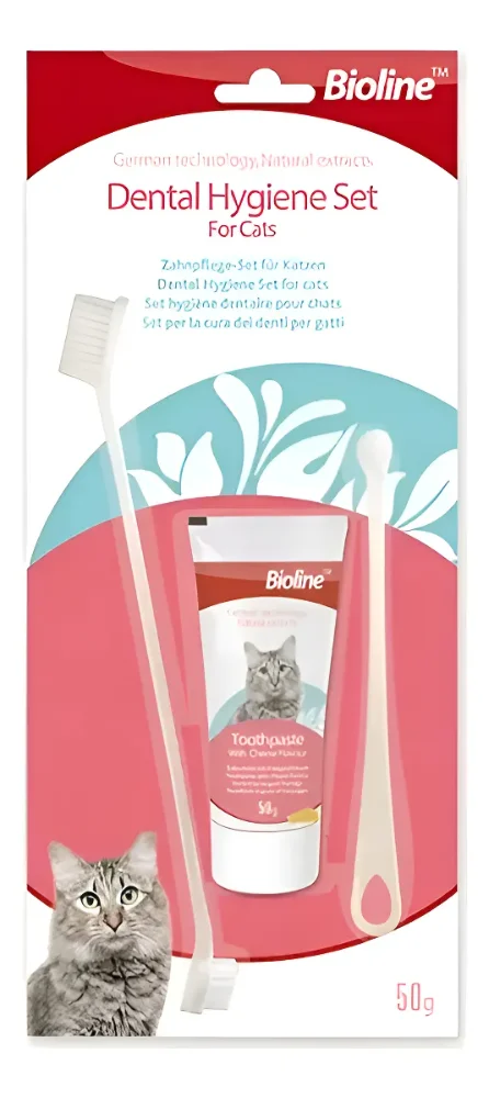 KIT HIGIENE DENTAL GATO BIOLINE