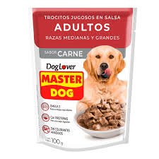 SOBRE MASTER DOG CARNE 100GRS