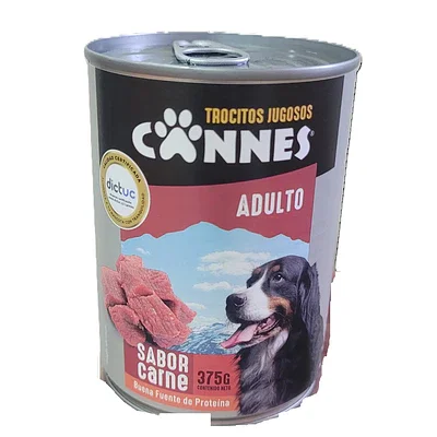 LATA CANNES CARNE 375GR X12