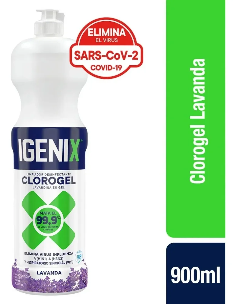 CLORO GEL IGENIX 900ML