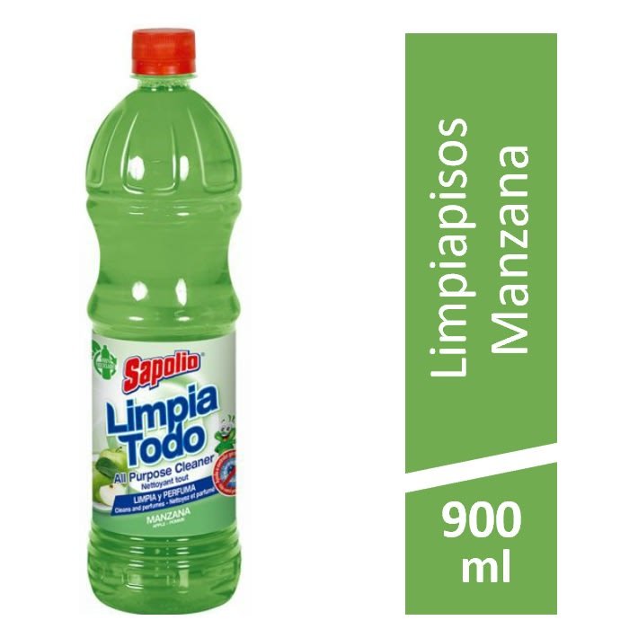 LIMPIAPISO SAPOLIO 900ML MANZANA