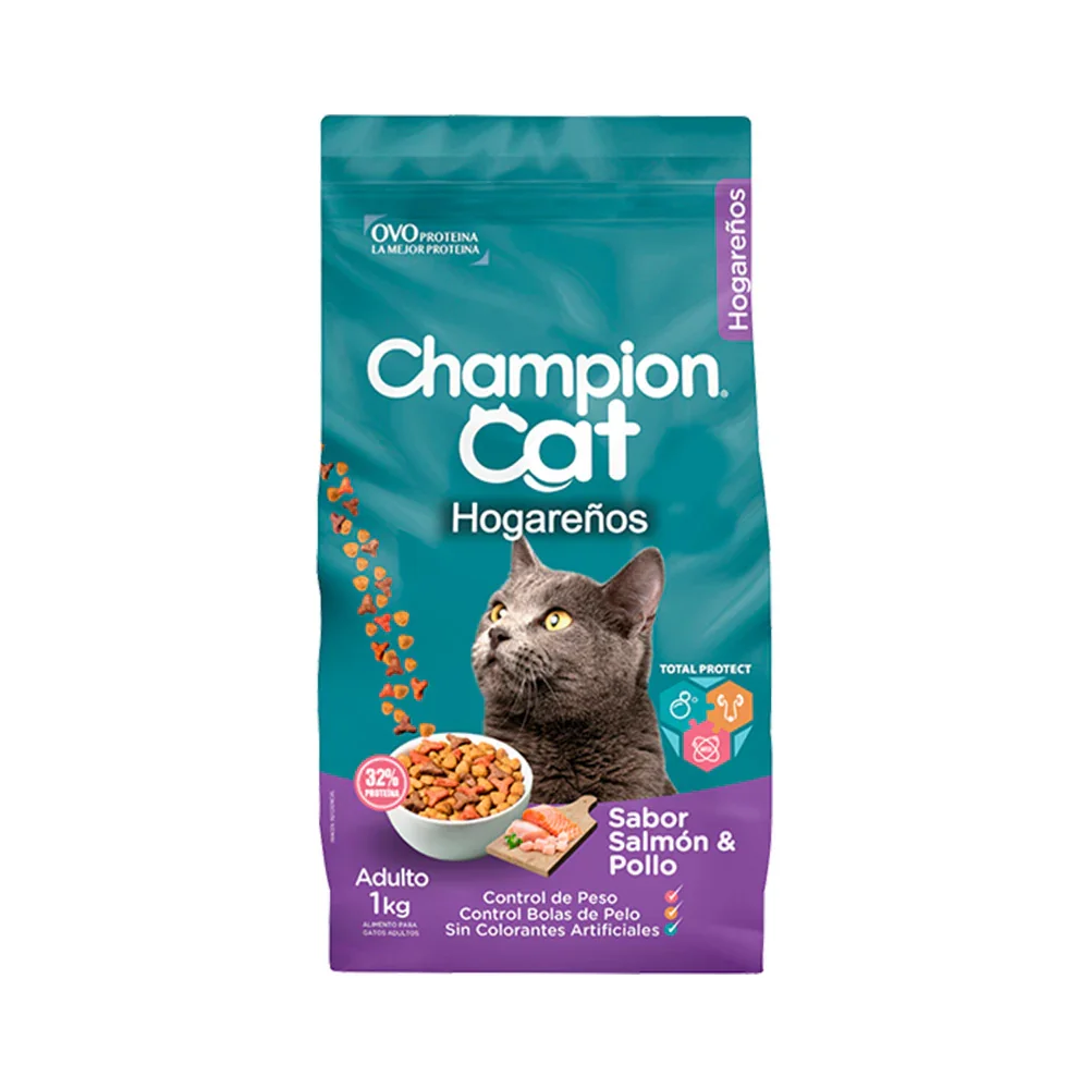 CHAMPION CAT 20KG HOGAREÑO