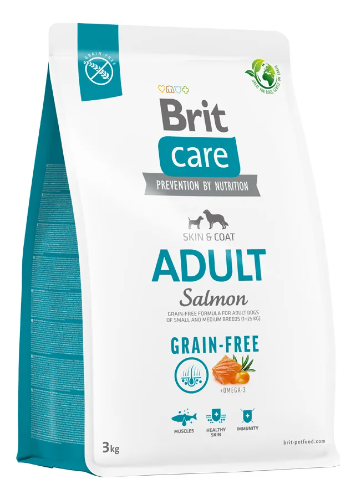 BRIT CARE ADULT SALMON 3KG