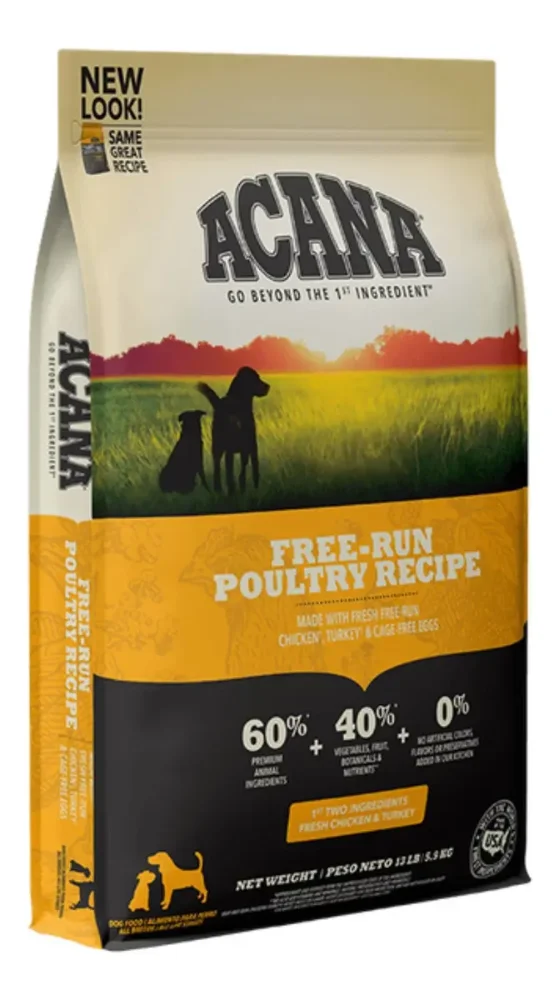 ACANA POULTRY 11,35 POLLO Y PAVO