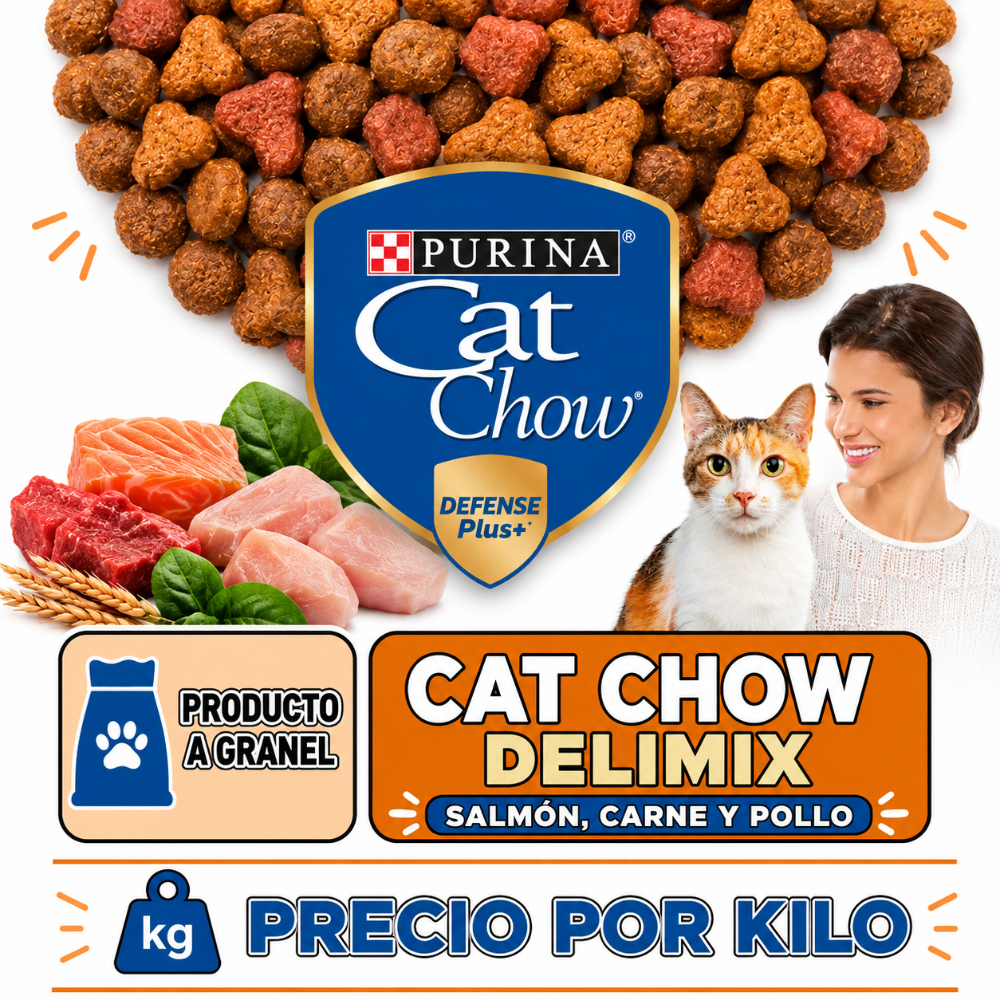 CAT CHOW DELIMIX GRANEL